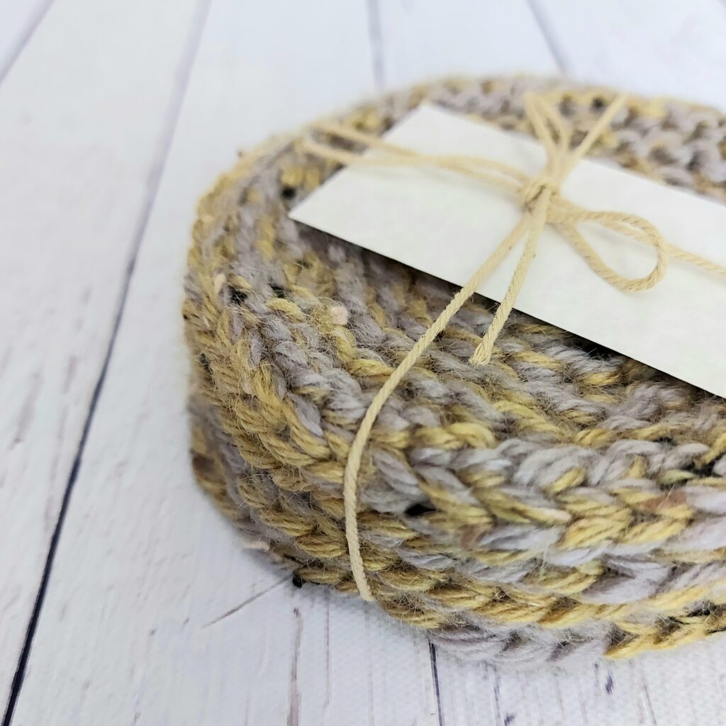 Round Rug Coasters Round Rug Coasters - Handknit Hugs