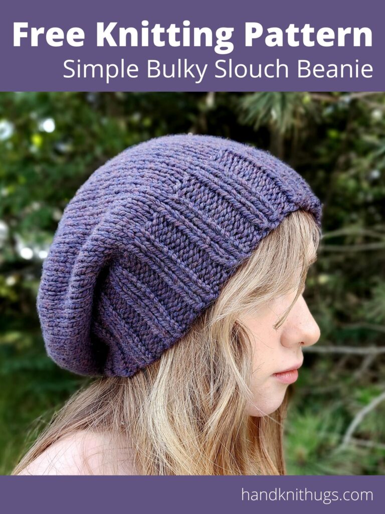 Simple Bulky Slouch Beanie